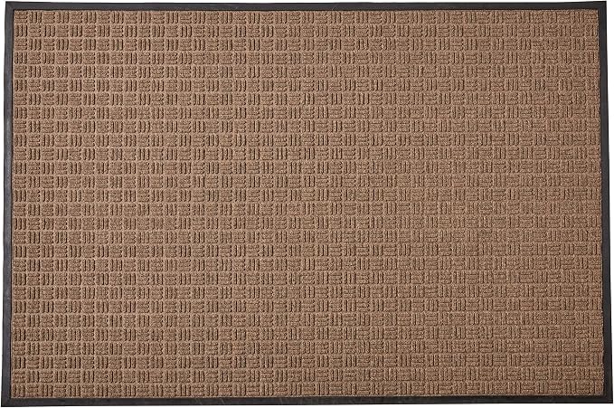 Kempf Water Retainer Entrance Mat, Indoor Outdoor Rubber Rug, Moisture Trapping by Kempf