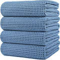 POLYTE Microfiber Oversize Quick Dry Lint Free Bath Towel, 60 x 30 in, 4 Pack by Polyte