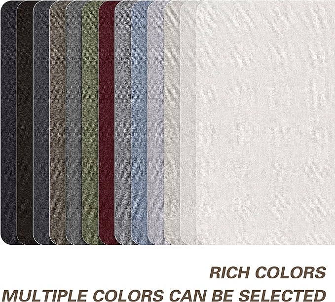 Fine Linen Fabric Patches, Self-Adhesive - Image 3