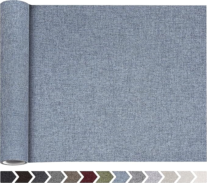 Fine Linen Repair Patches, Self-Adhesive Linen Fabric Patches, 12X40 inch Extra by ForABetterHomeLife