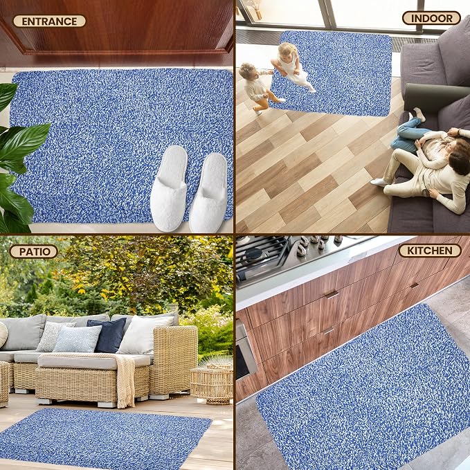 Premium Microfiber Indoor Door Mat – 32"x48" Washable Entry Mat, Waterproof - Image 7