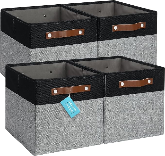 OrganiHaus 11x11 Cube Storage Bins by OrganiHaus
