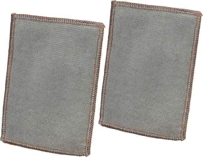 Redecker 2-Ply Woven Copper Scrubbing Cloth & Microfiber Cleaning Wipe – - Image 2