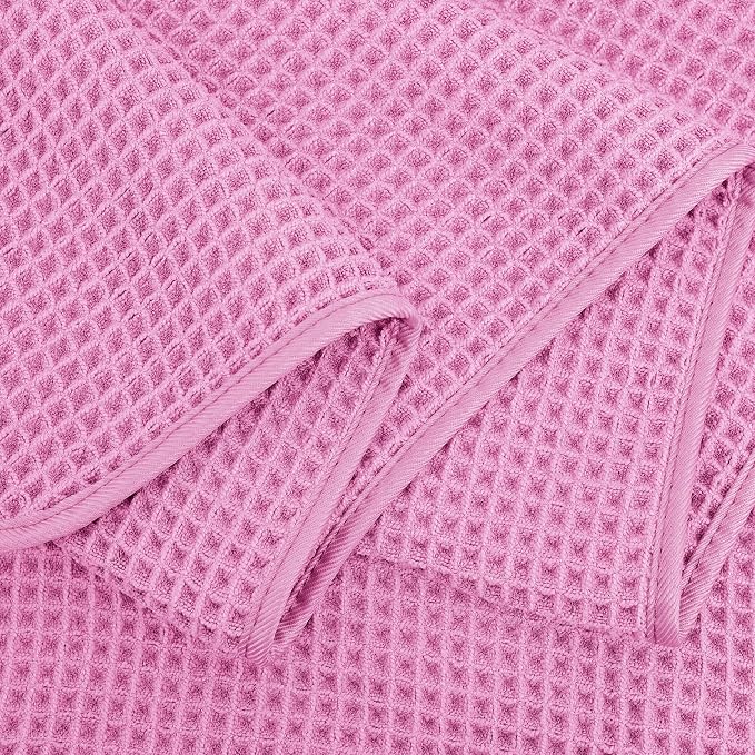 POLYTE Microfiber Oversize Quick Dry Lint Free Bath Towel, 60 x 30 in, 4 Pack - Image 4