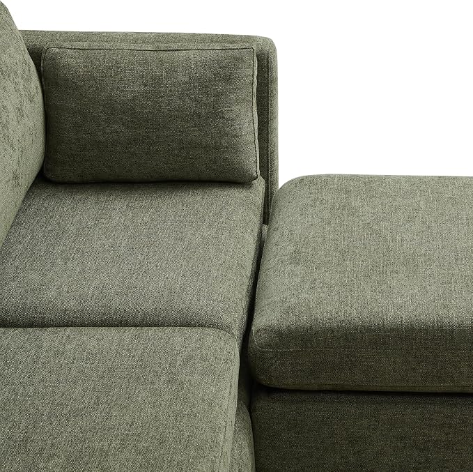 CHITA Modular Sectional Sofa, FSC Certified L Shaped Couch - Image 6